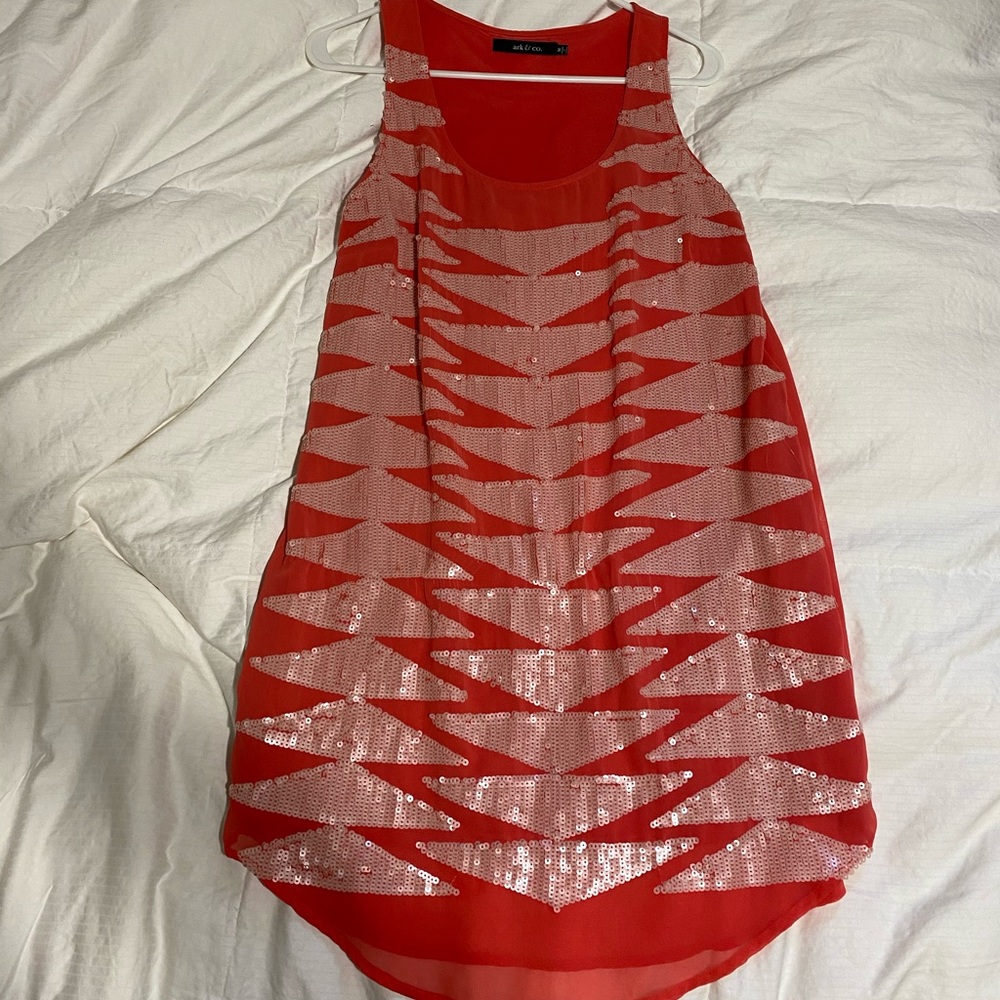 Pink sun dress